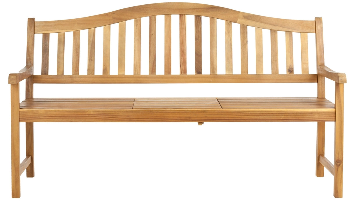  Safavieh Mischa Bench - Natural Brown - Bonton