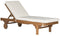 Newport Chaise Lounge Chair with Side Table