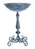  Safavieh Orian Bird Bath - Mossy Blue - Bonton