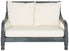  Safavieh Pomona Lounger - Ash Gray/Beige - Bonton