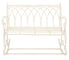  Safavieh Ressi Rock Bench - Pearl White - Bonton