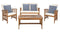 Rocklin 4 Piece Outdoor Set