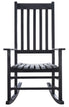  Safavieh Shasta Rocking Chair - Black - Bonton