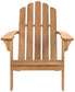  Safavieh Topher Adirondack Chair - Natural - Bonton