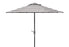  Safavieh Iris UV Resistant Fashion Line Auto Tilt Umbrella - Gray / White / Silver - Bonton