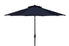  Safavieh Ortega UV Resistant Auto Tilt Crank Umbrella - Navy - Bonton