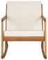  Safavieh Vernon Rocking Chair - Natural/Beige - Bonton