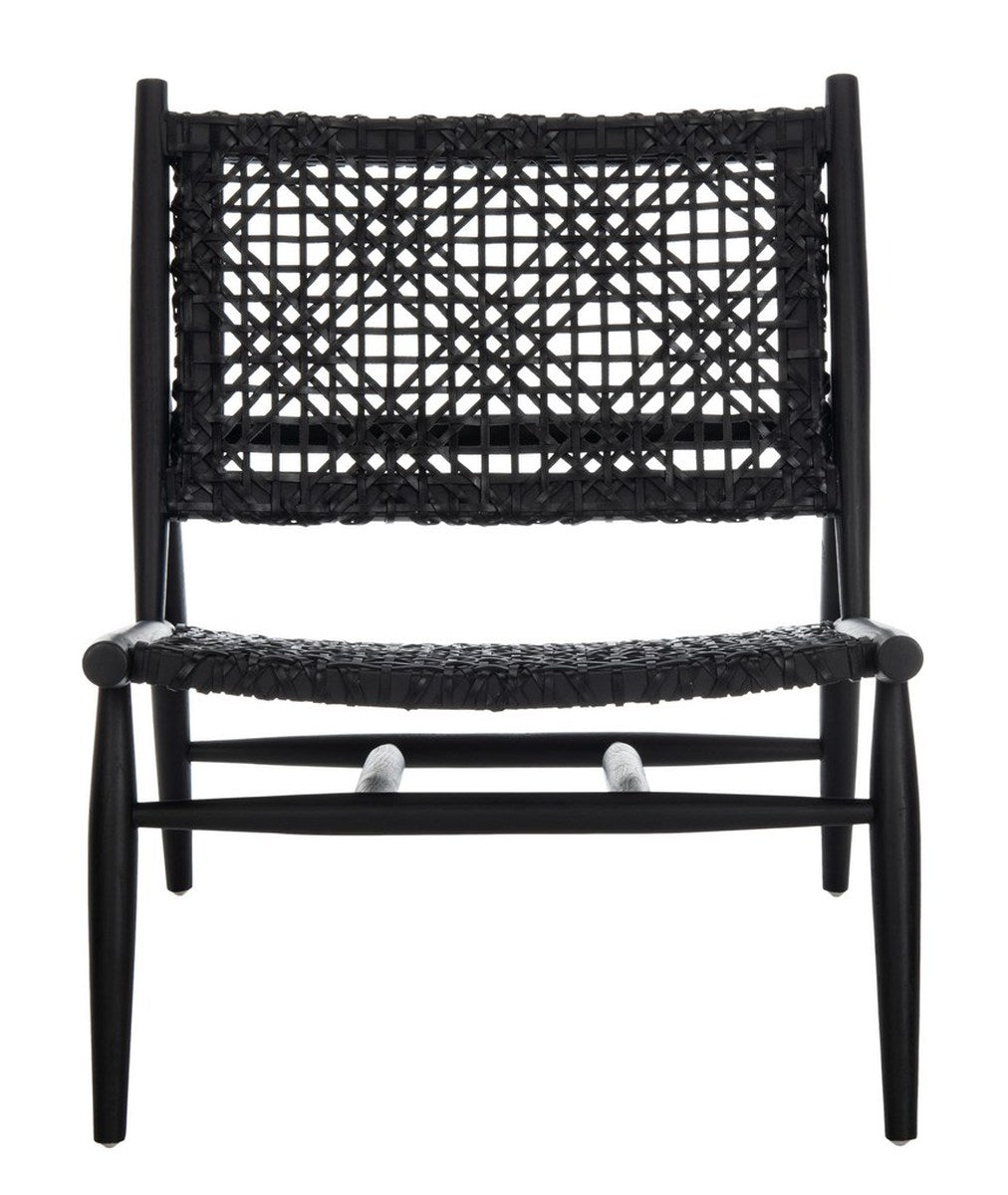  Safavieh Bandelier Accent Chair - Black - Bonton