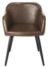  Safavieh Adalena Accent Chair - Brown - Bonton