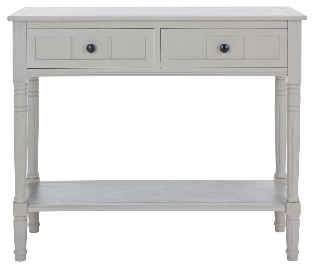  Safavieh Samantha 2 Drawer Console - Vintage Grey - Bonton