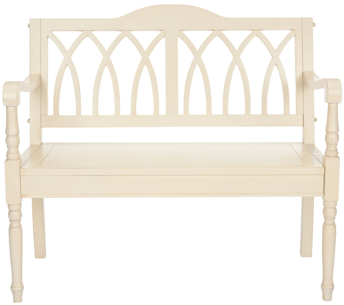  Safavieh Benjamin Bench - Barley - Bonton