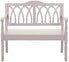  Safavieh Benjamin Bench - Quartz Grey - Bonton