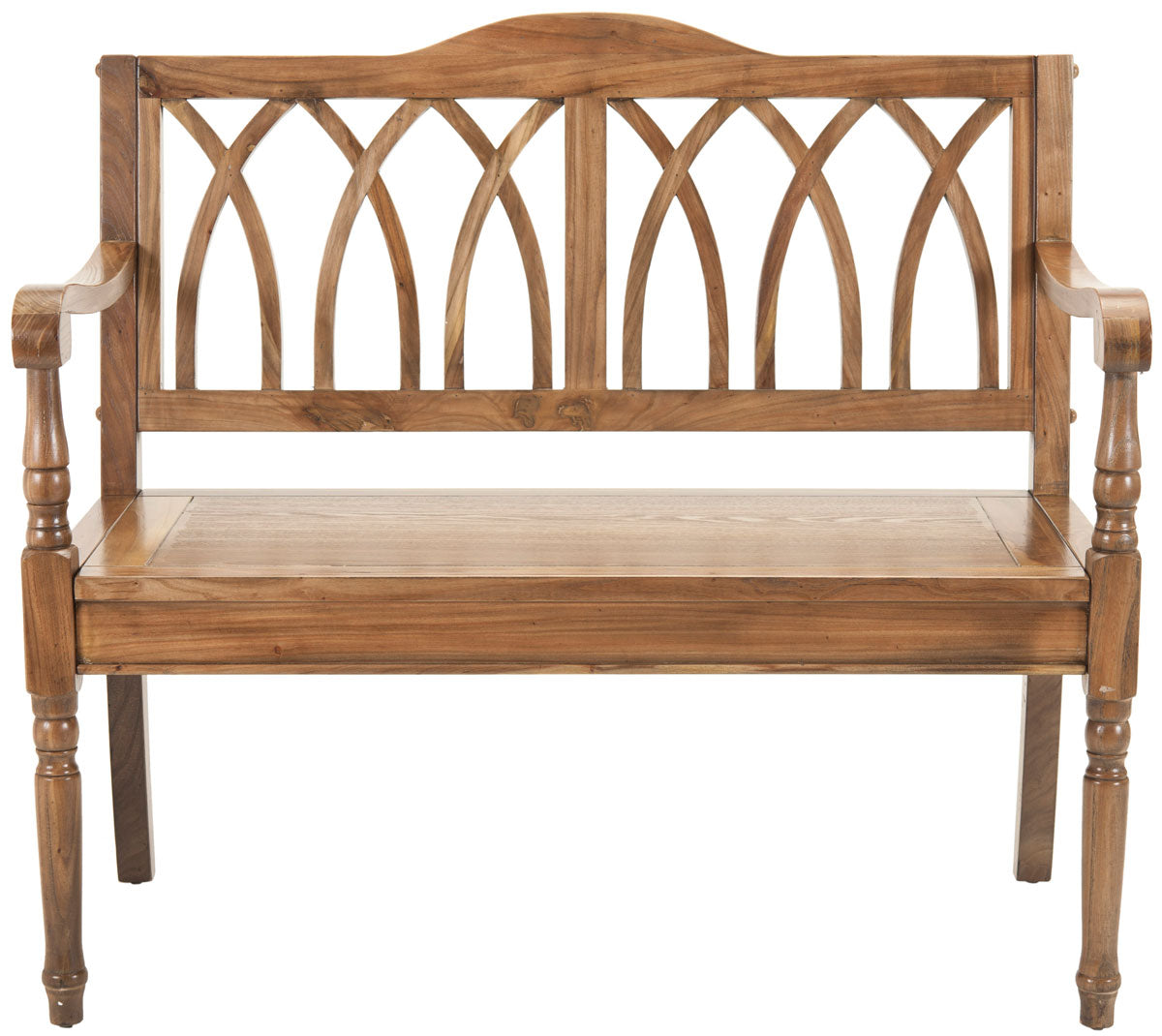  Safavieh Benjamin Bench - Oak - Bonton