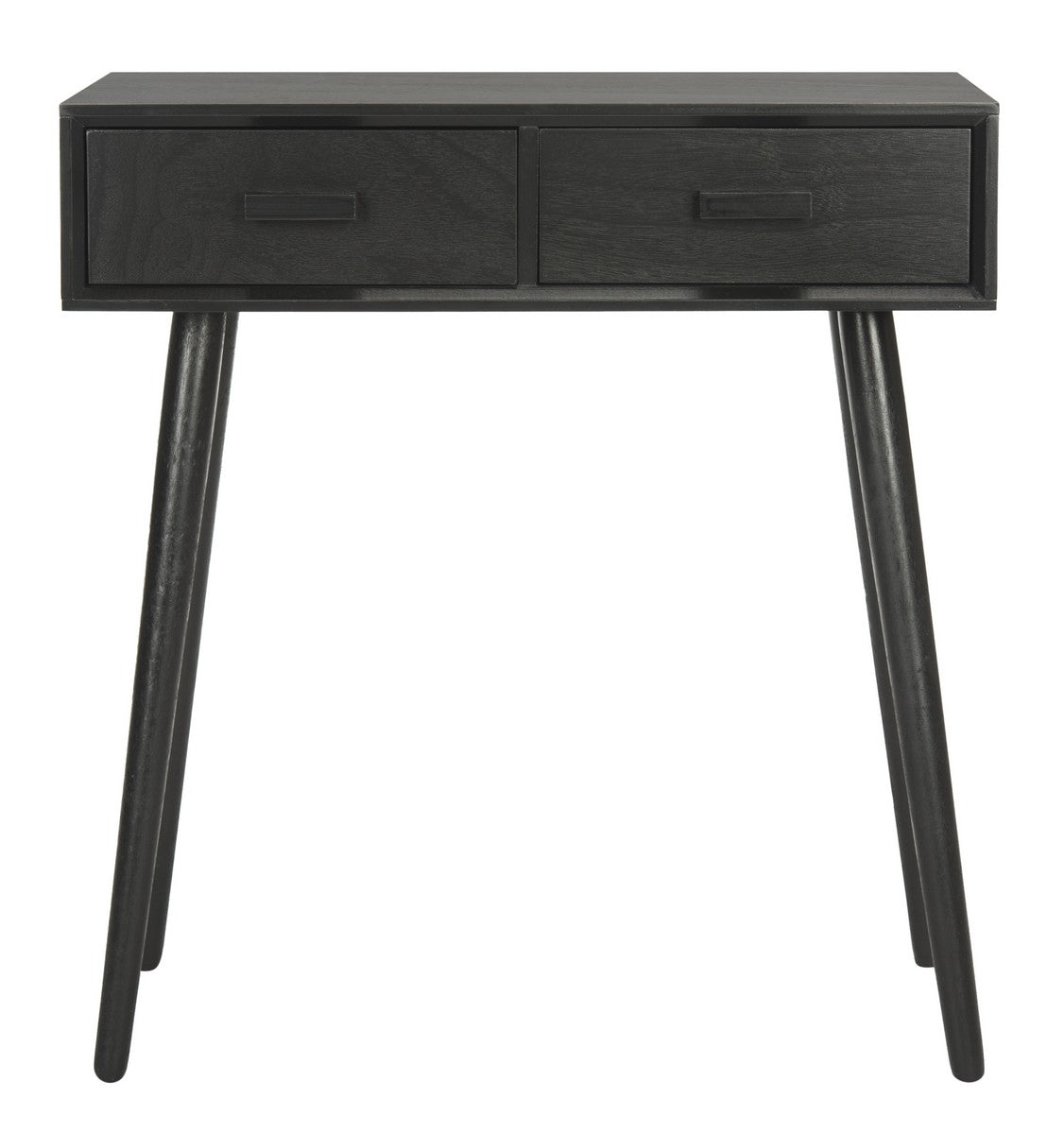  Safavieh Dean 2 Drawer Console - Black - Bonton