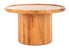  Safavieh Devin Pedestal Coffee Table - Natural - Bonton