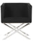 Celine Chrome Cross Leg Chair