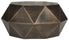  Safavieh Astrid Faceted Coffee Table - Copper - Bonton