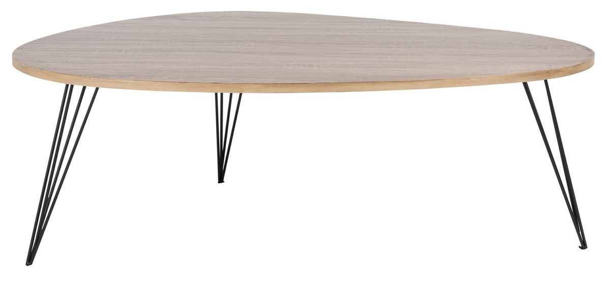  Safavieh Wynton Mid -Century Coffee Table - Oak - Bonton