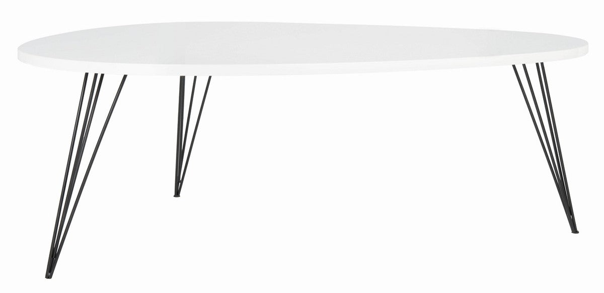  Safavieh Wynton Mid -Century Coffee Table - White - Bonton