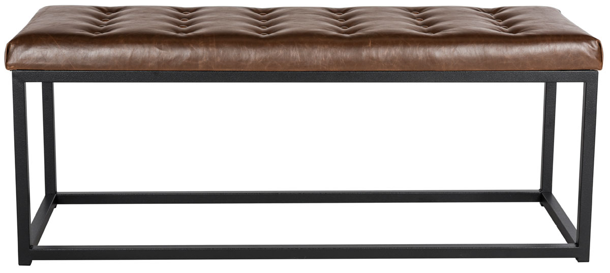  Safavieh Reynolds Bench - Brown - Bonton