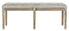  Safavieh Rocha French Brasserie Tufted Bench - Grey Velvet - Bonton