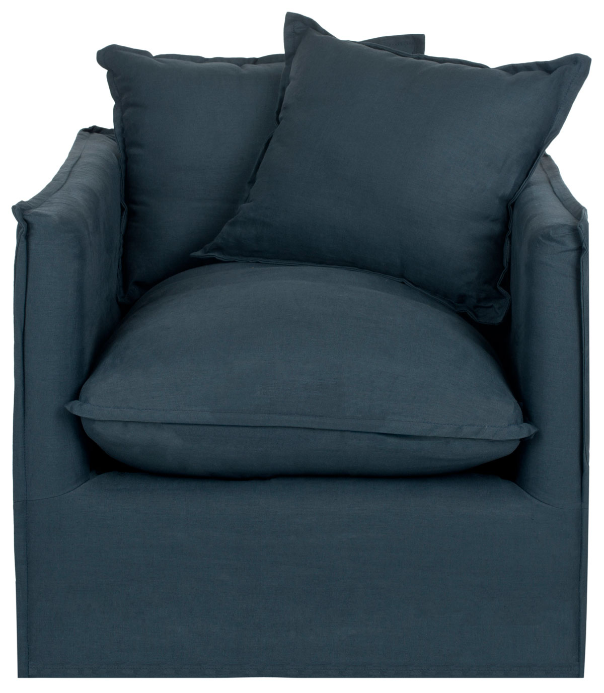  Safavieh Joey Armchair - Blue - Bonton