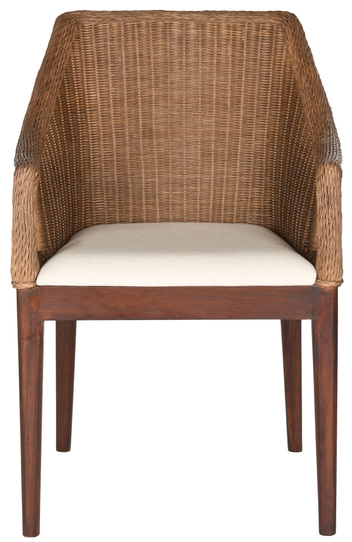  Safavieh Enrico Armchair - Brown - Bonton