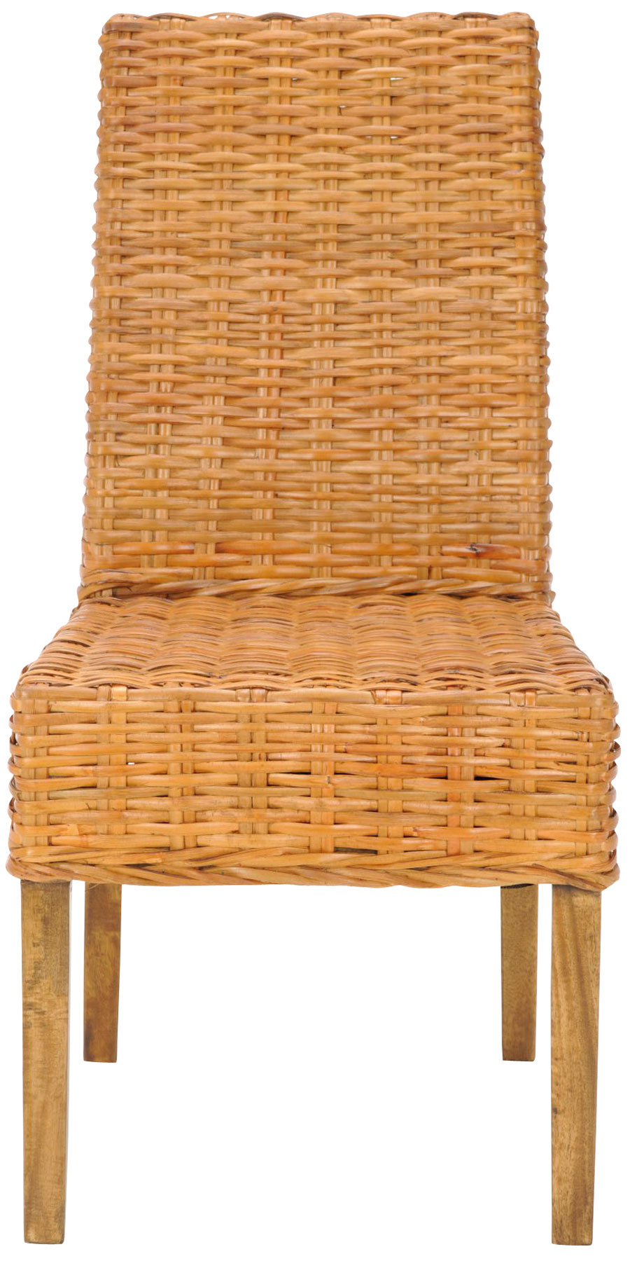  Safavieh Sanibel Rattan Side Chair Set of 2 - Honey - Bonton