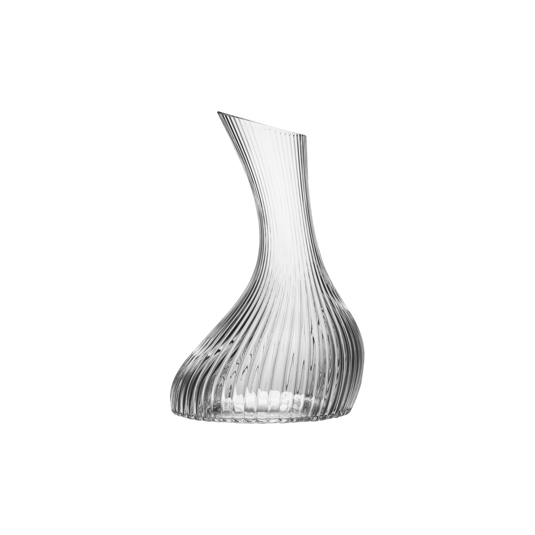  Nude Glass Vini Linear Carafe - Clear - Bonton