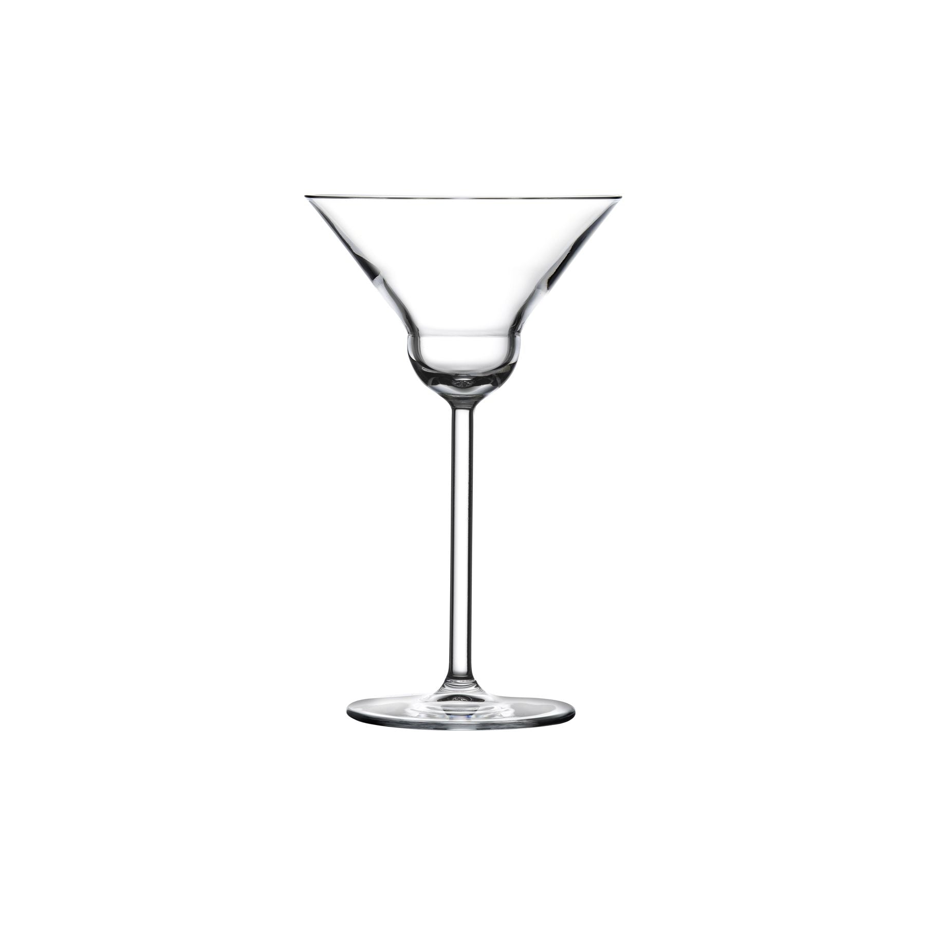  Nude Glass Vintage Round Martini Glass Set of 2 - Clear - Bonton