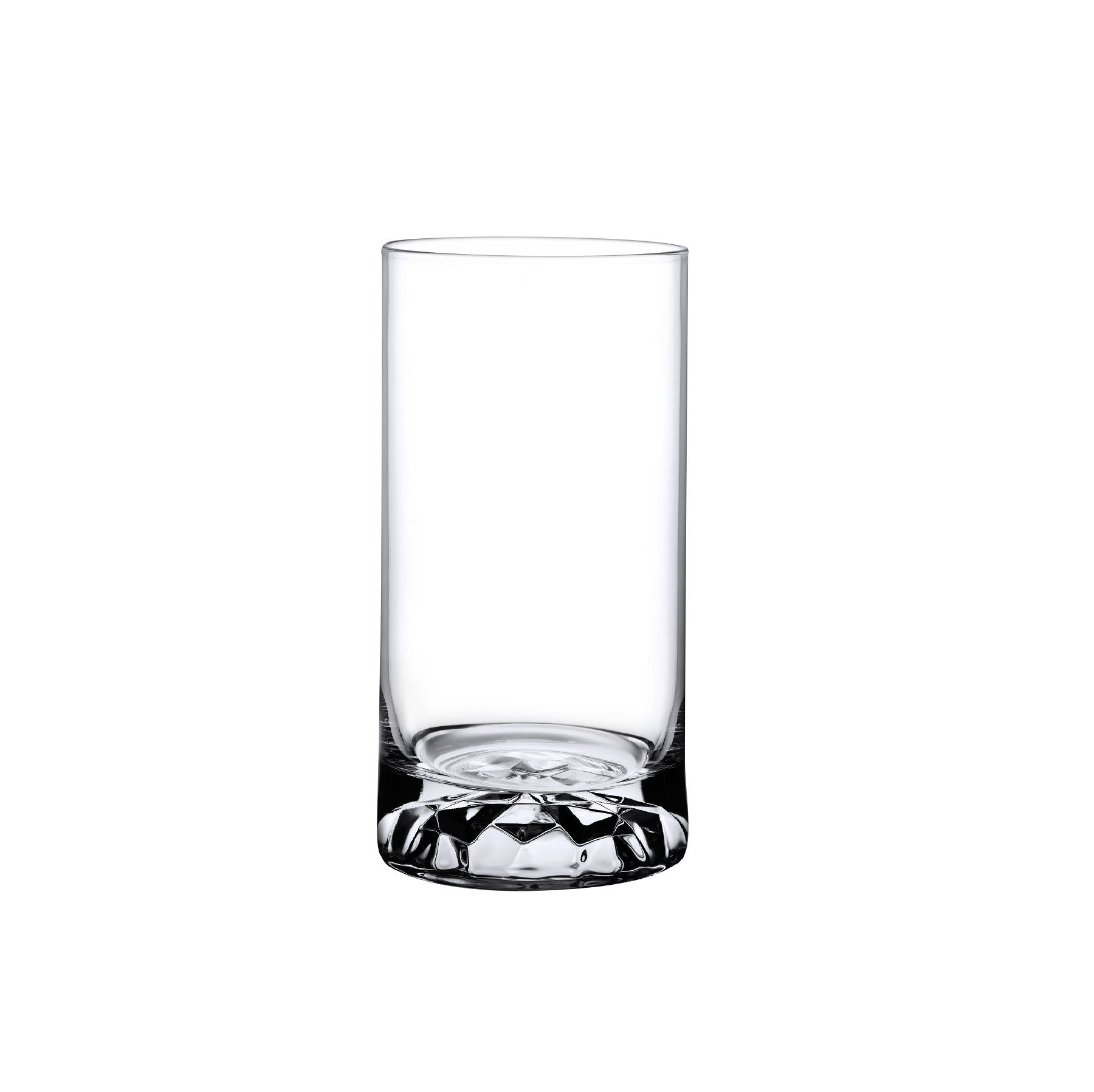  Nude Glass CLUB Medium Highball Glass Set of 4 - Clear - Bonton