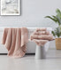  Brooklyn Loom Luxury Turkish Cotton Towel 6 Piece Set Blush - Blush - Bonton