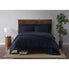  Truly Soft Everyday Duvet Set Black - Black - Bonton