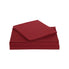  My World Solid Color Sheet Sets Red - Red - Bonton