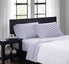  Truly Soft Classic Pinstripe Sheet Set - White and Navy - Bonton