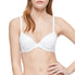  Calvin Klein Perfectly Fit Underwire T-Shirt Bra - White - Bonton