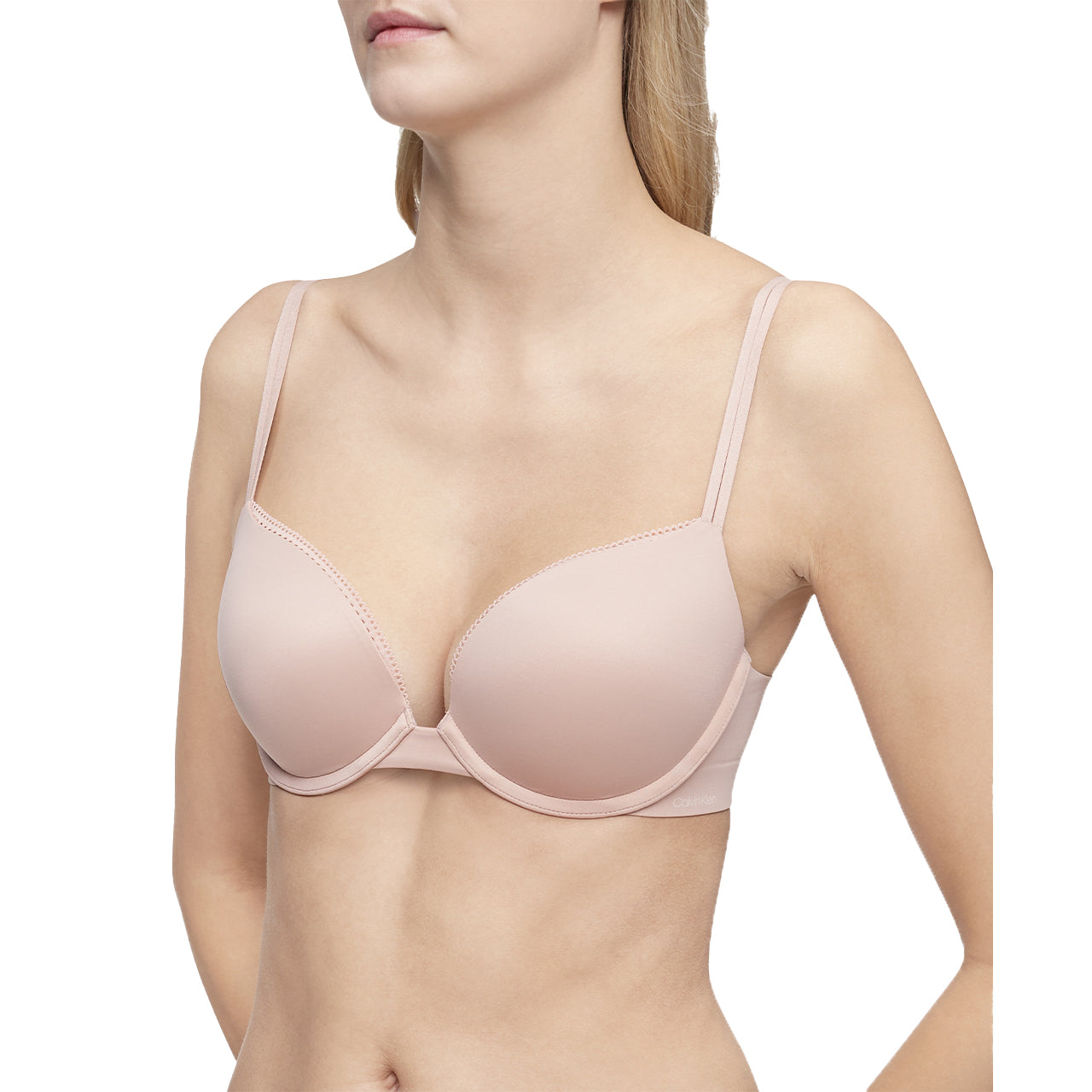  Calvin Klein Liquid Touch Push-up Plunge Bra - Cedar - Bonton