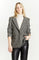 Boyfriend Blazer with Single Button Fastener