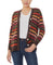 Jersey Stripe Long Varsity Cardigan