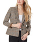  Jones New York Faux Double Breasted Jacket - Cola Combo - Bonton