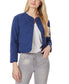  Jones New York Quilted Collarless Jacket - Collection Navy - Bonton