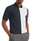 Pique Color Short Sleeve Blocked Polo