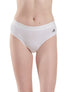  Adidas Two Pack of Smart Cotton Solid Pack Bikini Briefs - White - Bonton