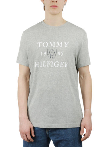  Tommy Hilfiger Short Sleeves Crew Neck - Grey Heather - Bonton