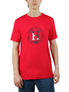  Tommy Hilfiger Short Sleeves Cotton Graphic Crew Neck - Mahogany (red) - Bonton