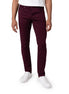  Tahari Commuter Stretch Sateen Pants - Bordeaux - Bonton