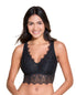  Cosabella Allure Curvy Plunge Bralette - Black - Bonton