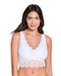  Allure Curvy Plunge Bralette - White - Bonton