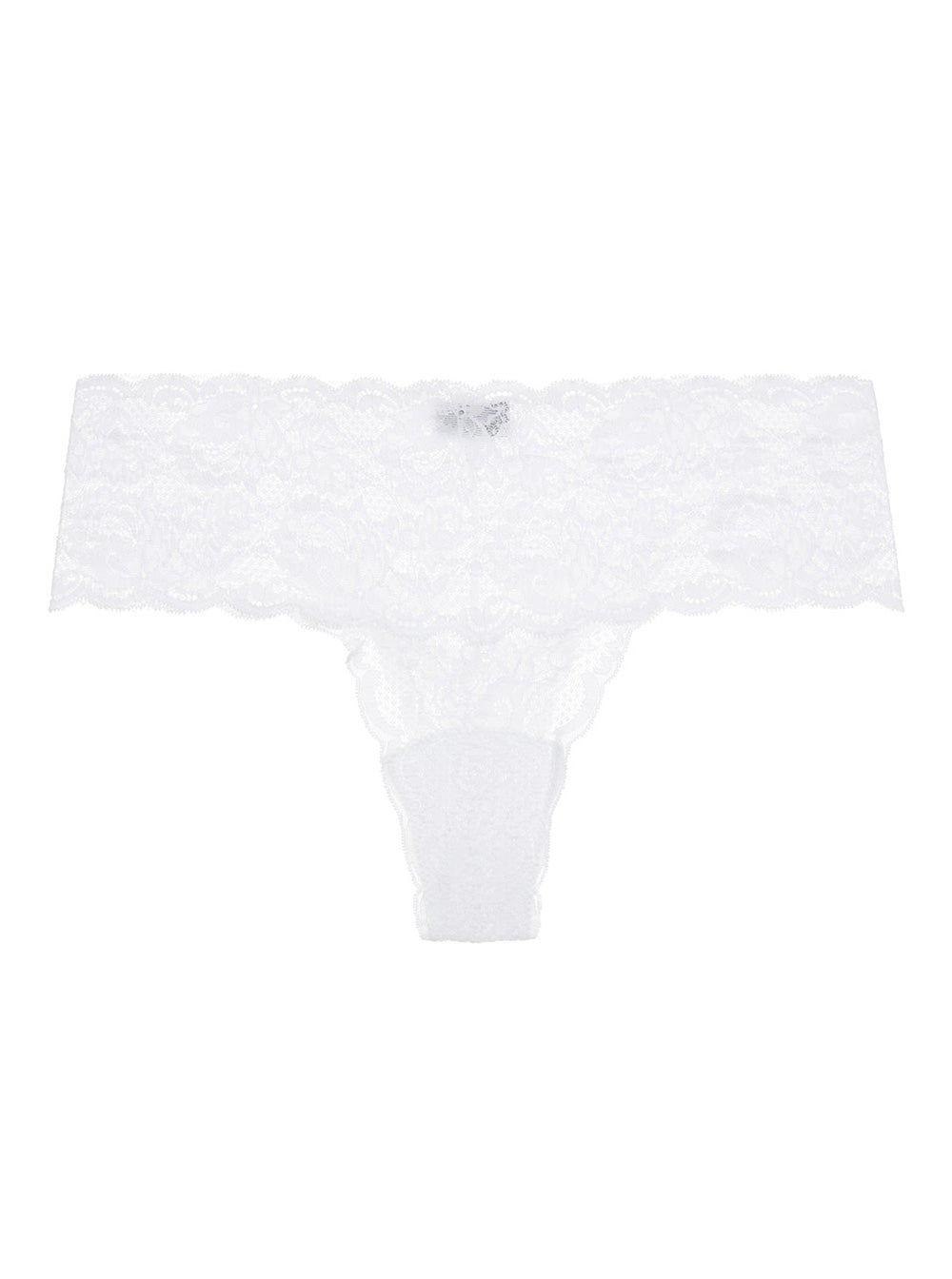  Never Say Never Comfie Cutie Thong - White - Bonton