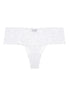  Never Say Never Comfie Cutie Thong - White - Bonton